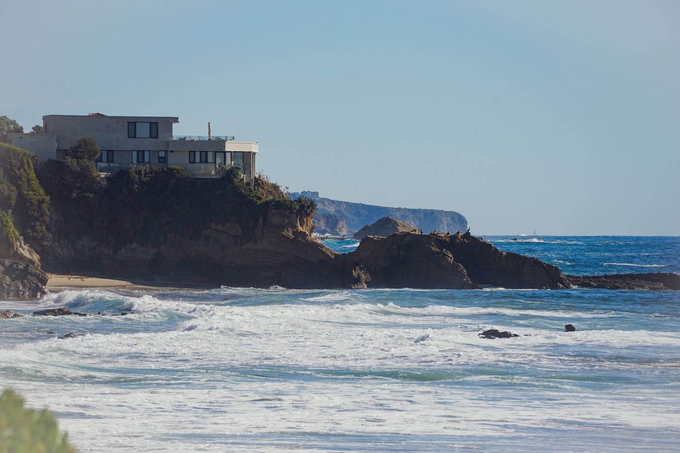 A coastal Dana Point home along the bluffs where ants, termites, and rodents are treated by a local exterminator